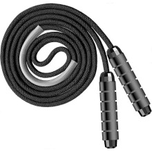 Weighted Jump Rope Workout Heavy Extra Thick Bold Adjustable Skipping Rope with Speed Ball Bearing Non-Slip