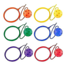 6pcs Jump Leg Ball Toy Rope Ankle Skip Ball Game for Kids Children Exercise
