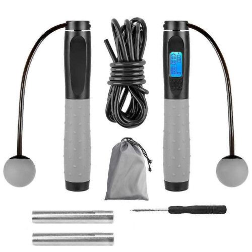 Cordless Skipping Master, Weighted Jump Rope, Travel-Friendly