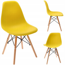 Chaise EVA jaune (boîte IKEA) (nouveau code)