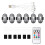 6Pcs Wireless LED Strobe Light for Drone Helicopters Motorcycle Remote Control Warning Light Indicator Light USB Charge 2