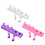 Vibrant Colored ABS Nail Display Stand Perfect For-Purple 2