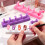 Vibrant Colored ABS Nail Display Stand Perfect For-Purple 3