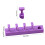 Vibrant Colored ABS Nail Display Stand Perfect For-Purple 4