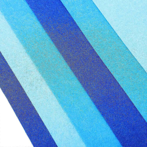 9pcs Professional Felt Fabric Sheets Perfect for DIY Sewing Patchwork Craft 2