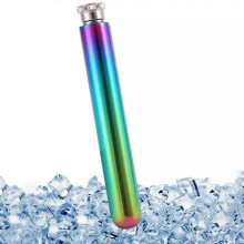 (colorful) Bodice Chiller Tube, Bodice Chiller Corset Cooler, Stainless Steel Pocket Flask