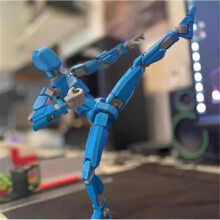 (Black Blue) T13 Action Figure, Titan 13 Action Figure, Robot Action Figure,3D Printed Action NEW