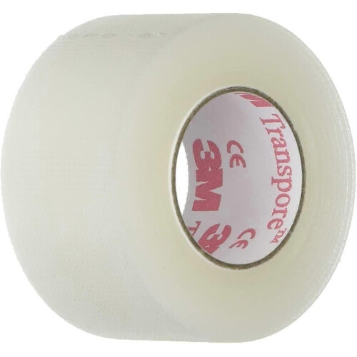3m Transpore Clear Plastic Tape1 Roll