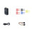 SLogic Combo 8 Slogic-Analysator DAPLink CKLink Debugger Tool CKLink Debugger DAP-Link Debugger UART-Modul Schwarz 1