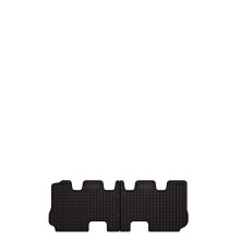 Tappetini in gomma per auto per: Kia Sorento III 3a fila (2015-2020) - neri, su misura