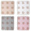 Trendy Embroidered Square Scarf Soft Polyester Headscarf-Pink 2