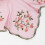 Trendy Embroidered Square Scarf Soft Polyester Headscarf-Pink 5