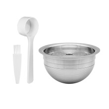 Stainless Steel Reusable 70ml Vertuo Pod - Refillable for VertuoPlus XN903/XN900, GCA1, ENV135, ENV150