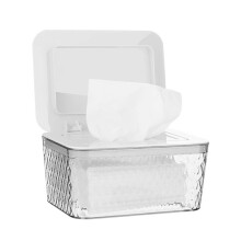 Wipes Dispenser,Wipe Holder for Baby & Adult, Seal-Designed Wipes Container for Bathroom Keep Diaper Wipes Freshs