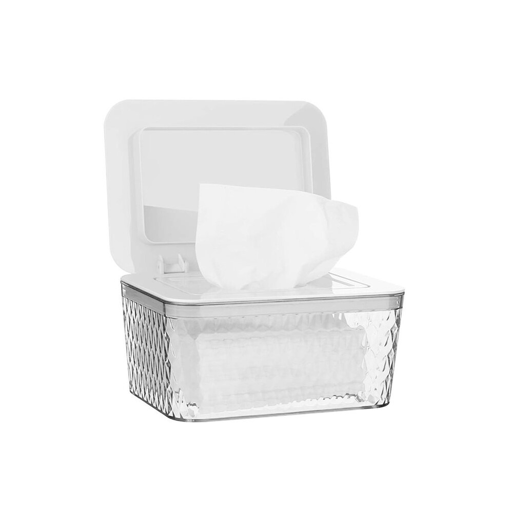 Wipes Dispenser,Wipe Holder for Baby & Adult, Seal-Designed Wipes Container for Bathroom Keep Diaper Wipes Freshs