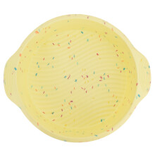 Flexible Silicone Cake Pan, Dishwasher Safe