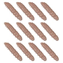 Appâts de pêche avec design flottant, lueur et-Marron foncé