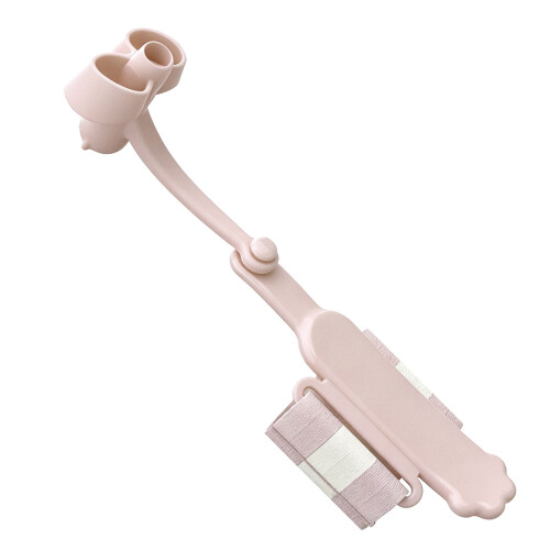 Ergonomic 3 Finger Plastic Pencil Holder Grip With-Light Pink