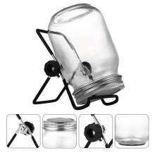 2X Keimende Samen Keimungs Deckel Set Keim Glas Set mit Halterung Filter Deckel Keimen Jar Filter