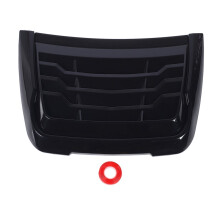 Tampa da Entrada de Ar Do Capô em ABS Preto Brilhante para Ranger XLT XLS XL 2015-2022