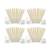 40 Pack Beeswax Ear Candles Wax Removal, 9 Inches Natural Ear Wax Candles for Ear Candling Wax Removal, Ear Candling Candles for Ear Cleaning