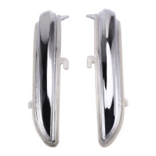 1Pair Car Rear View Mirror Turn Signal Cover with Side Light 1607512580 1607512680 for 208