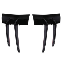 1Pair Front Bumper Spoiler Wind Knife for A4 S4 B9 TDI Sedan/Avant 2020-2024 Front Lip Air Blade
