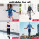 Cordless Skipping Master, Weighted Jump Rope, Travel-Friendly 4