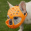 (M, Orange) Dog Muzzle For Short Snout Dogs, Soft Silicone Muzzle For Biting Chewing, Ideal For Flat-faced Aggressive Dogs 1