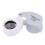 40 X 25mm Lente de Cristal Lupa con LED 5