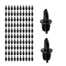 50 Piece Plastic Bottle Pourer - Versatile Drink and Alcohol Pourer Spout - Easy Install, Durable, Professional Bar Tool