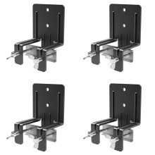 Pinza per Materasso Antiscivolo da 4 Pezzi per Struttura nel Metallo, Guarnizioni per Materasso Antiscivolo Regolabili, Barra di Fermo Materasso,