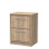 Balterley Longnor 2 Drawer Floor Standing Vanity Unit with Worktop, Light Oak, 600mm 1