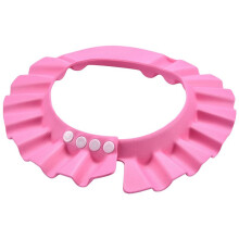 2 Pz Regolabile Morbido Bambini Kids Doccia Doccia Shampoo Lavare I Capelli Tappo Impermeabile Dello Schermo Scudo del Cappello Protezione del Sole