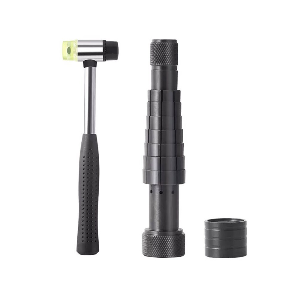 Ring Stretcher Finger Wedding Band Sizers Carbon Steel Material With Dual Plastic And Rubber Hammer For Jewelers 4713269701378