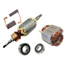 4 Stück/Set Rotor-Stator und Kohlebürste Geeignet für HR4003C HR4013C HR4001CX HR4011C HR4001C 513888-4 625758-6