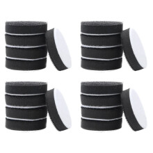 20 Stück 75 mm Soft-Density-Interface-Pad, Schwammkissen, Puffer-Stützteller, Klett-Gesichtsschleifscheiben, Schleifwerkzeuge