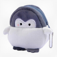 Adorable Portable Penguin Coin Purse Set of 2, Versatile Mini Pocket Wallets for Fashion Accessories