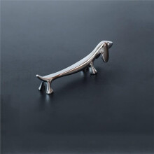 4 Pcs Chopsticks Rest Little Dog Chopsticks Holder Dachshund Zinc Alloy Fork Stand Spoon Tableware Rack Holder Tool