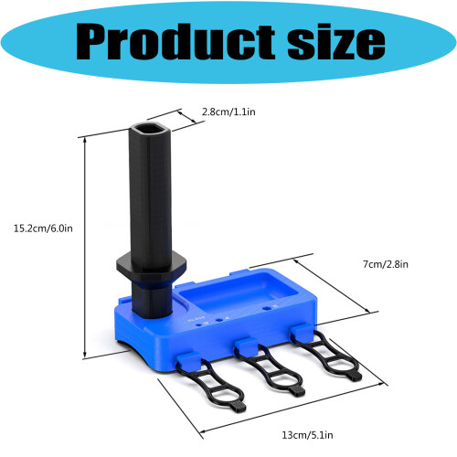 Multifunctional Bike Head Tube Supporting Rack With Tool 2