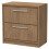 Balterley Longnor 2 Drawer Floor Standing Vanity Unit with Worktop, Antique Oak, 800mm 1