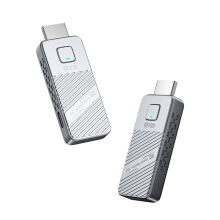Draadloze -Compatibele Zender en Ontvanger met een Bereik van 50 Meter, 1080p HD-Extenderkit voor Pc, Monitor, Projector en HDTV