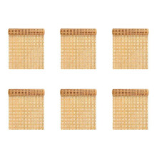 6Stück 16 Zoll Breites Natürliches Rattan-Gurtband, 40 Zoll Lang (3,3 Fuß), Rattan-Gurtbandrollen für Möbel, Stühle, Schränke, Decken