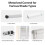 -ZBRBS Interruptor Inteligente Zigbee para Persianas e Cortinas - Amplificador de Sinal Zigbee Compatível com EWeLink Via Hub Zigbee 1