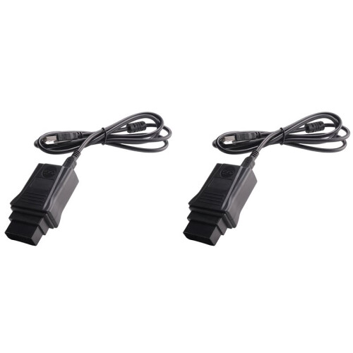 2X 14 Pin for  Consult Interface 14Pin USB Car Diagnostic OBD Fault Code Cable Tool OBD to OBD2 16Pin Connector