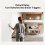 Módulo de Interruptor Zigbee de 2 Canais com Fio Fase Único, Sem Necessidade de Neutro, Compatível com Interruptores Externos, Requer Hub Zigbee 9