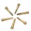 Guitar Bridge Pins 6St Koppar Endpin 6 String Piggs med Elektrisk Akustisk Gitarr ErsäTtningsdelar 6