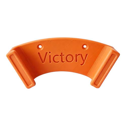 Vertical Tennis Racket Wall Mount Holder Vertical-Orange