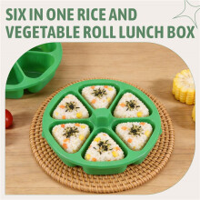 1 Pz DIY Sushi Stampo Onigiri Palla di Riso Cibo Stampa Triangolare Sushi Maker Stampo Sushi Kit Cucina Accessori Bento