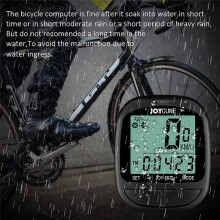 Fietscomputer Fiets Waterdicht Bedraad Snelheidsmeter Kilometerteller Stopwatch Fiets Fietscomputer met LED-Display Buitenfiets